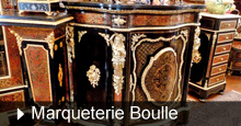 Meubles et objets en marqueterie Boulle